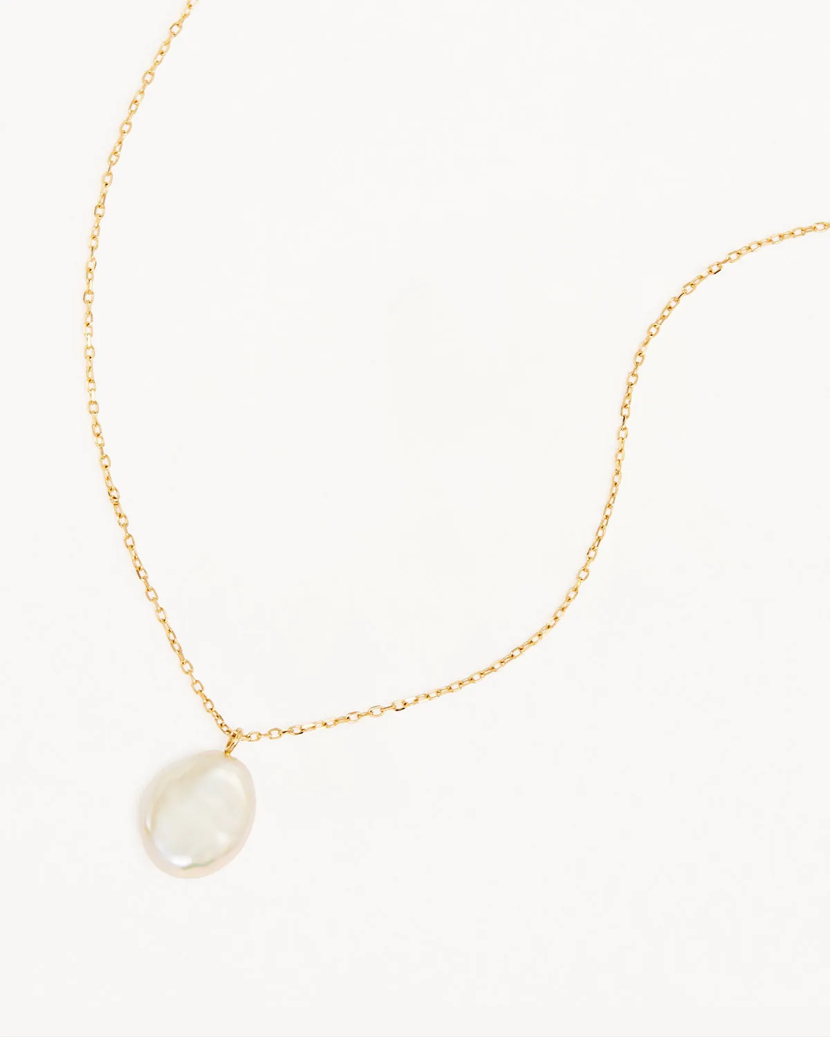 14k Solid Gold Tranquillity Necklace