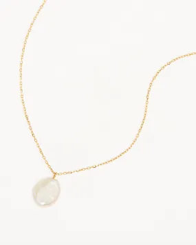 14k Solid Gold Tranquillity Necklace