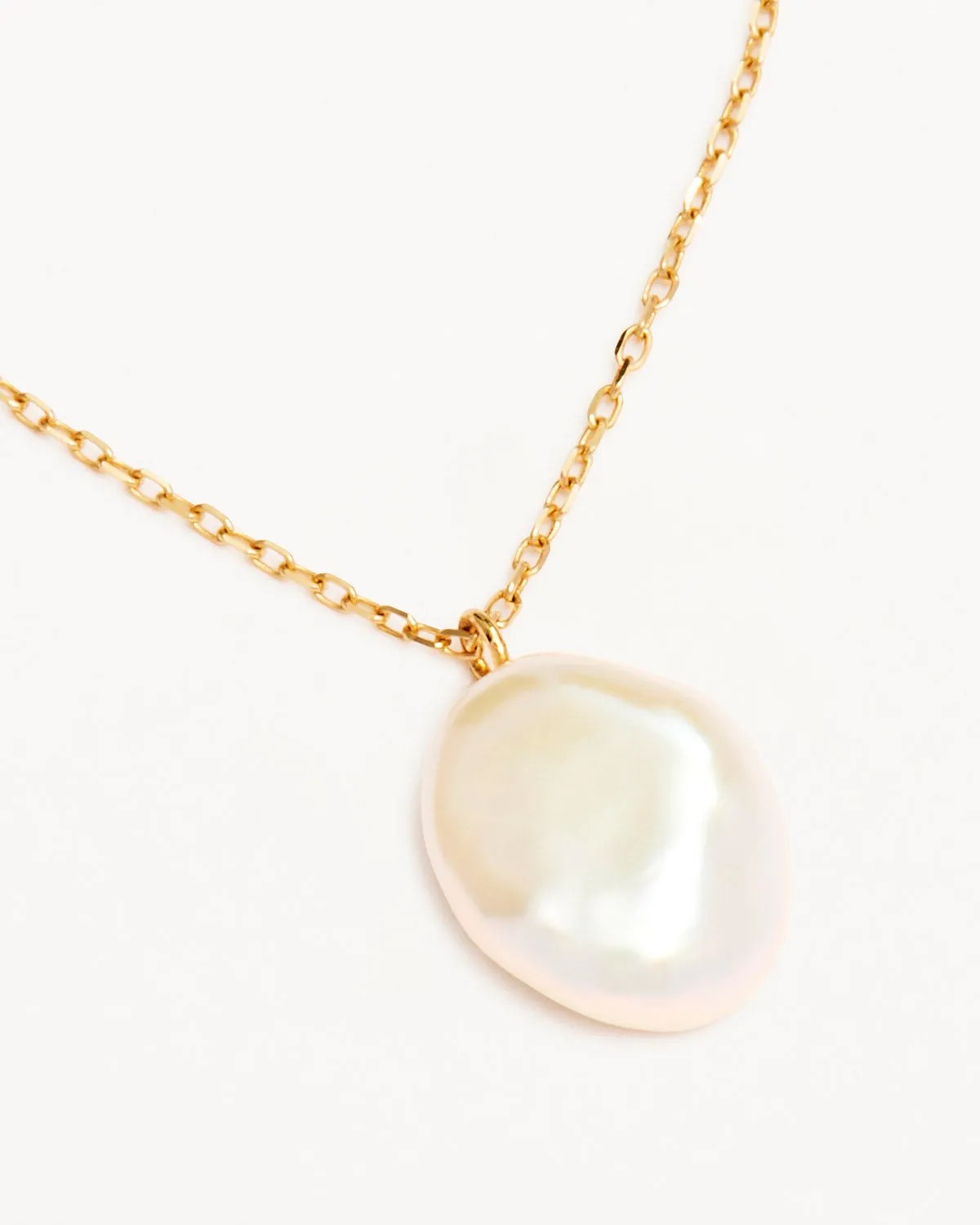 14k Solid Gold Tranquillity Necklace