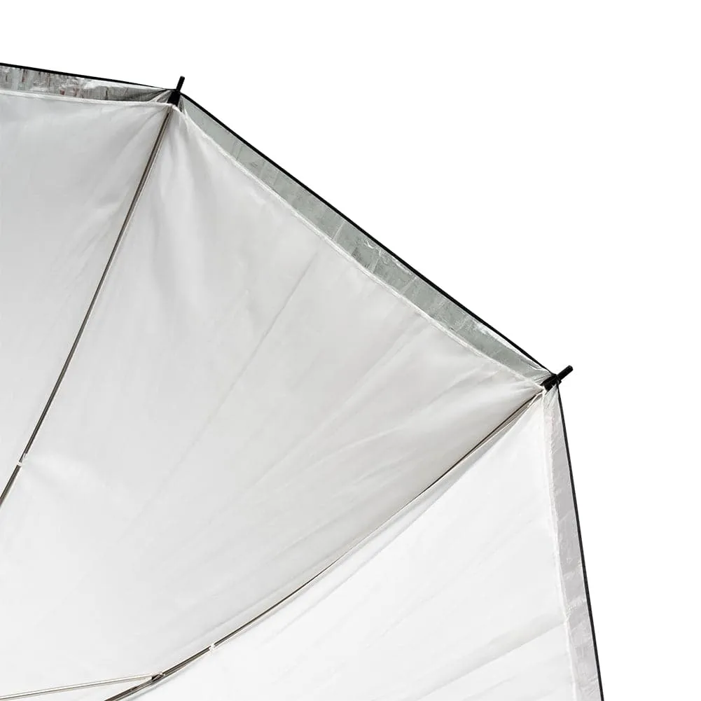 2-in-1 Convertible Soft Diffuser/ Silver Reflector Umbrella (43"/110cm)