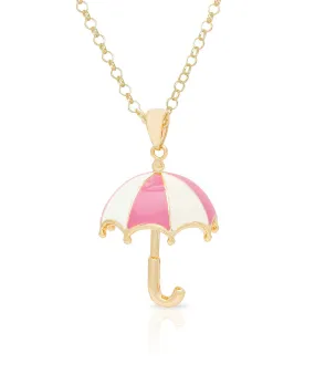 3D Umbrella Pendant (Pink)