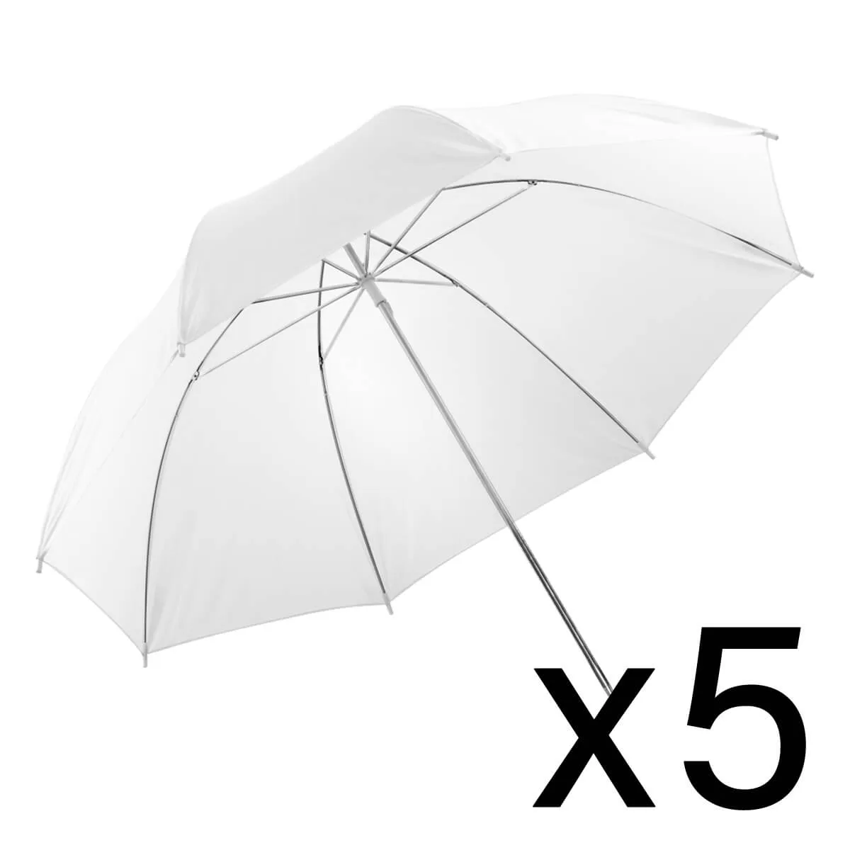 40" White Translucent Reflector Umbrella For Studio Flash