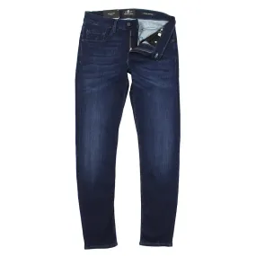 7 For All Mankind - Slimmy Tapered Luxe Jeans in Deep Blue