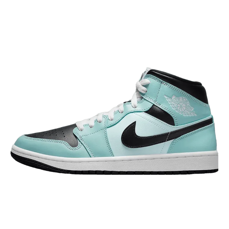 Air Jordan 1 Mid Aqua Blue Tint