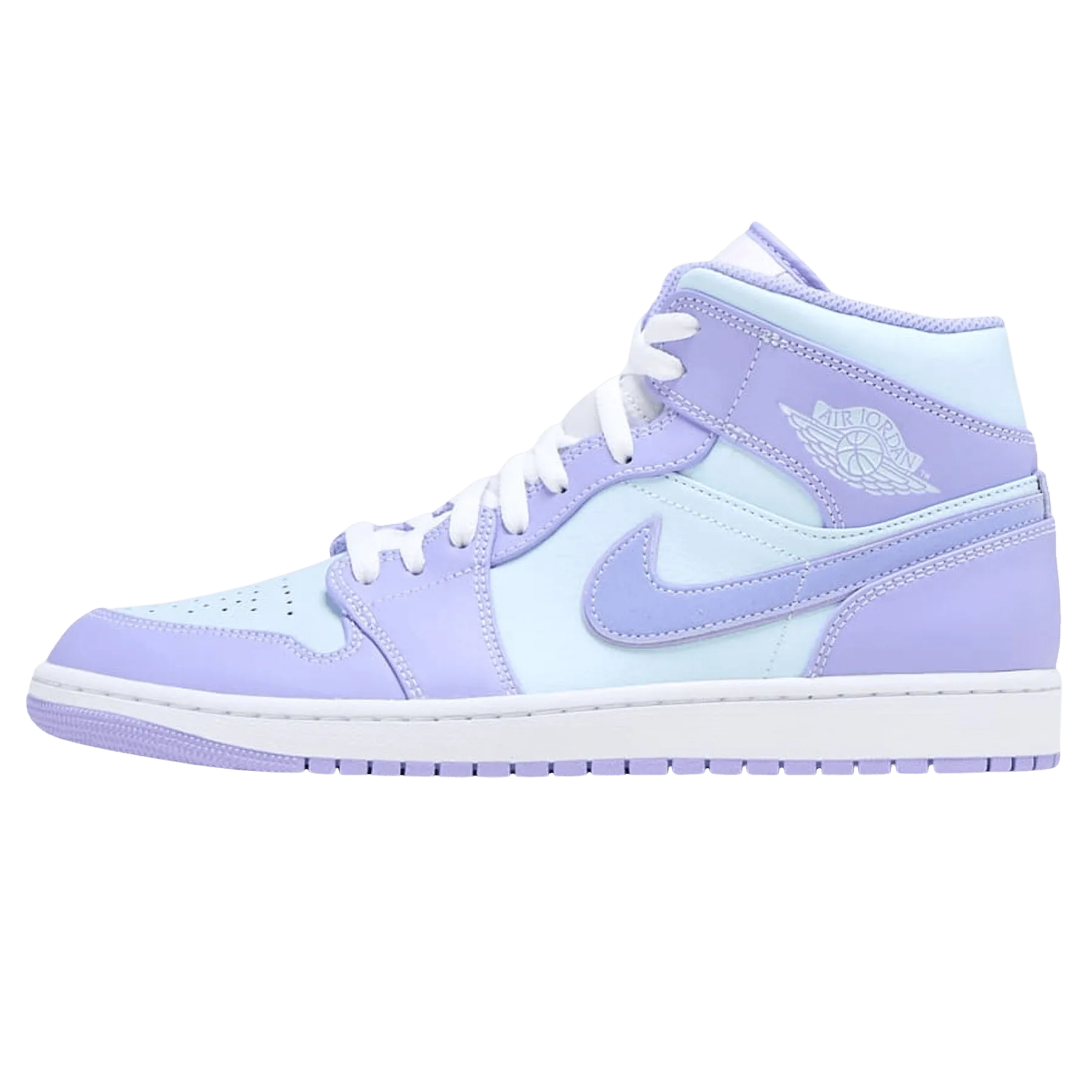 Air Jordan 1 Mid 'Purple Aqua'