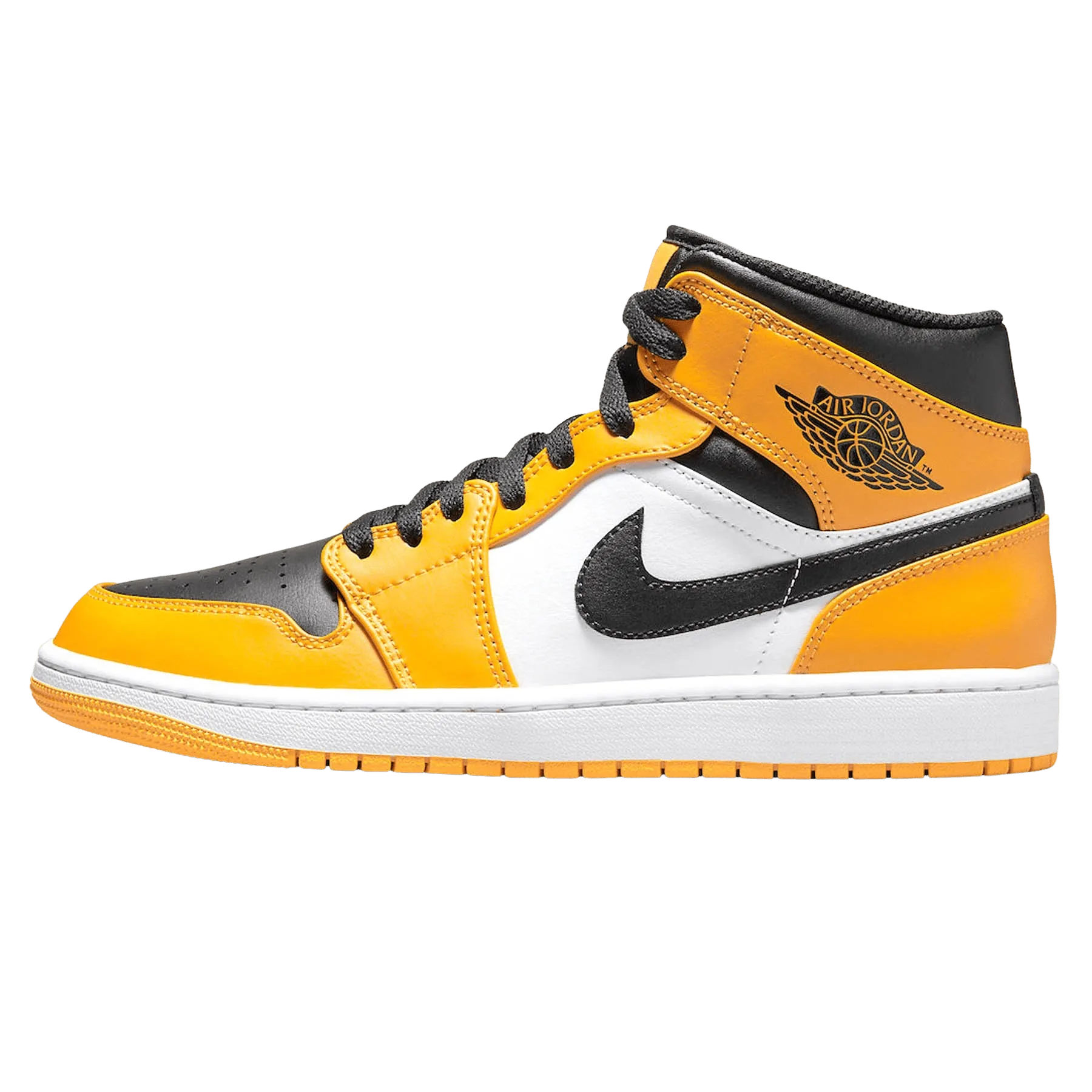 Air Jordan 1 Mid 'Reverse Yellow Toe'