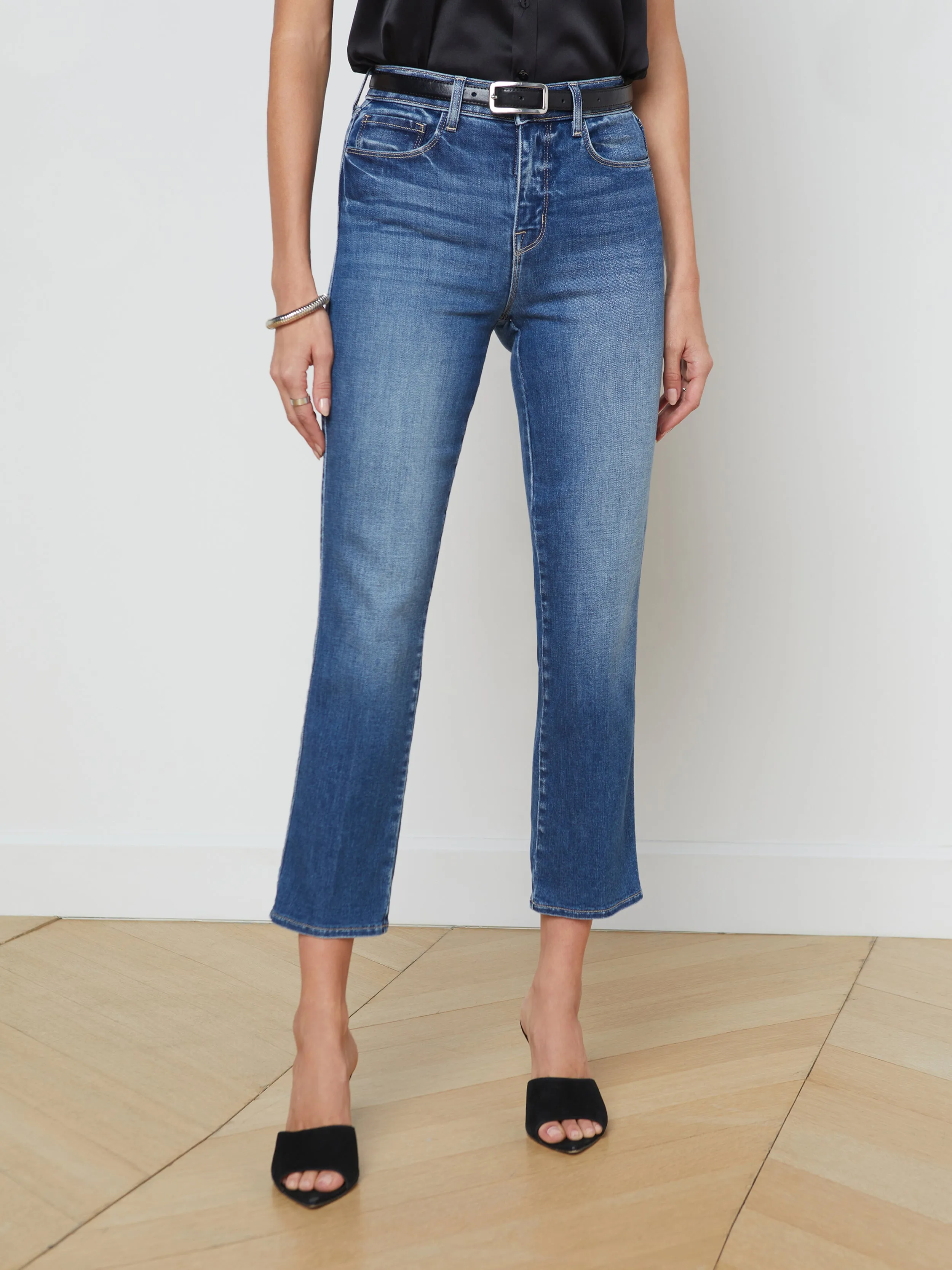 Alexia Cropped Cigarette Jean