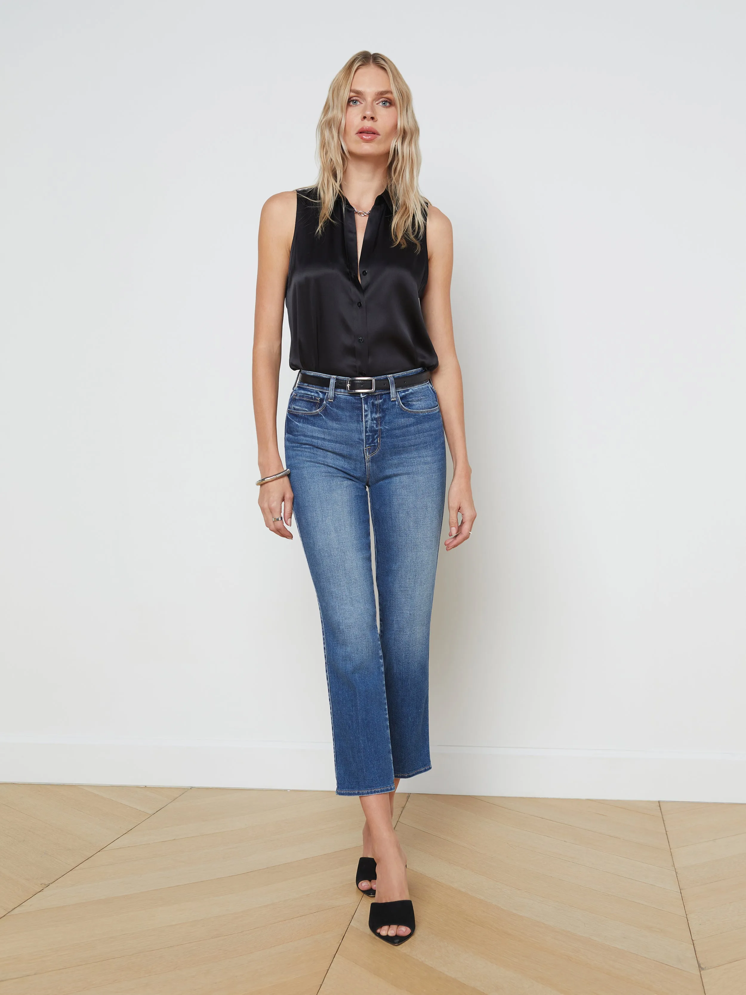 Alexia Cropped Cigarette Jean