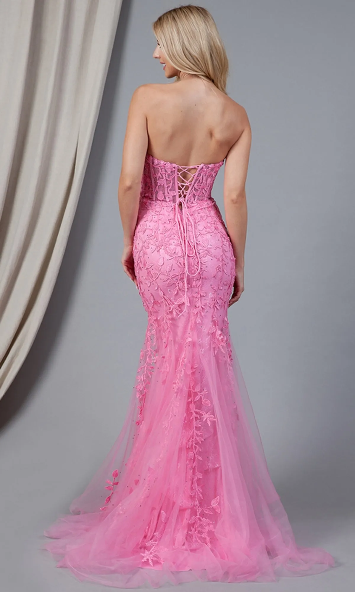 Amelia Couture Long Formal Dress 7024