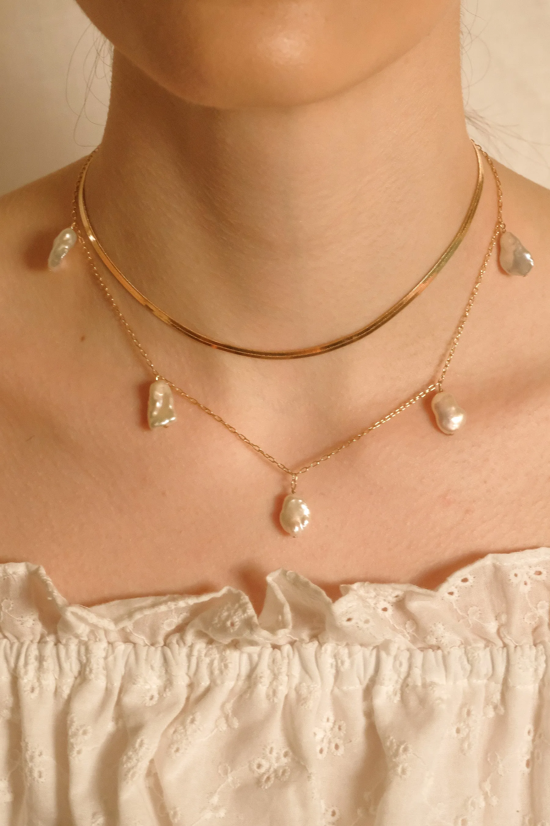 Ana Keshi Pearl Necklace