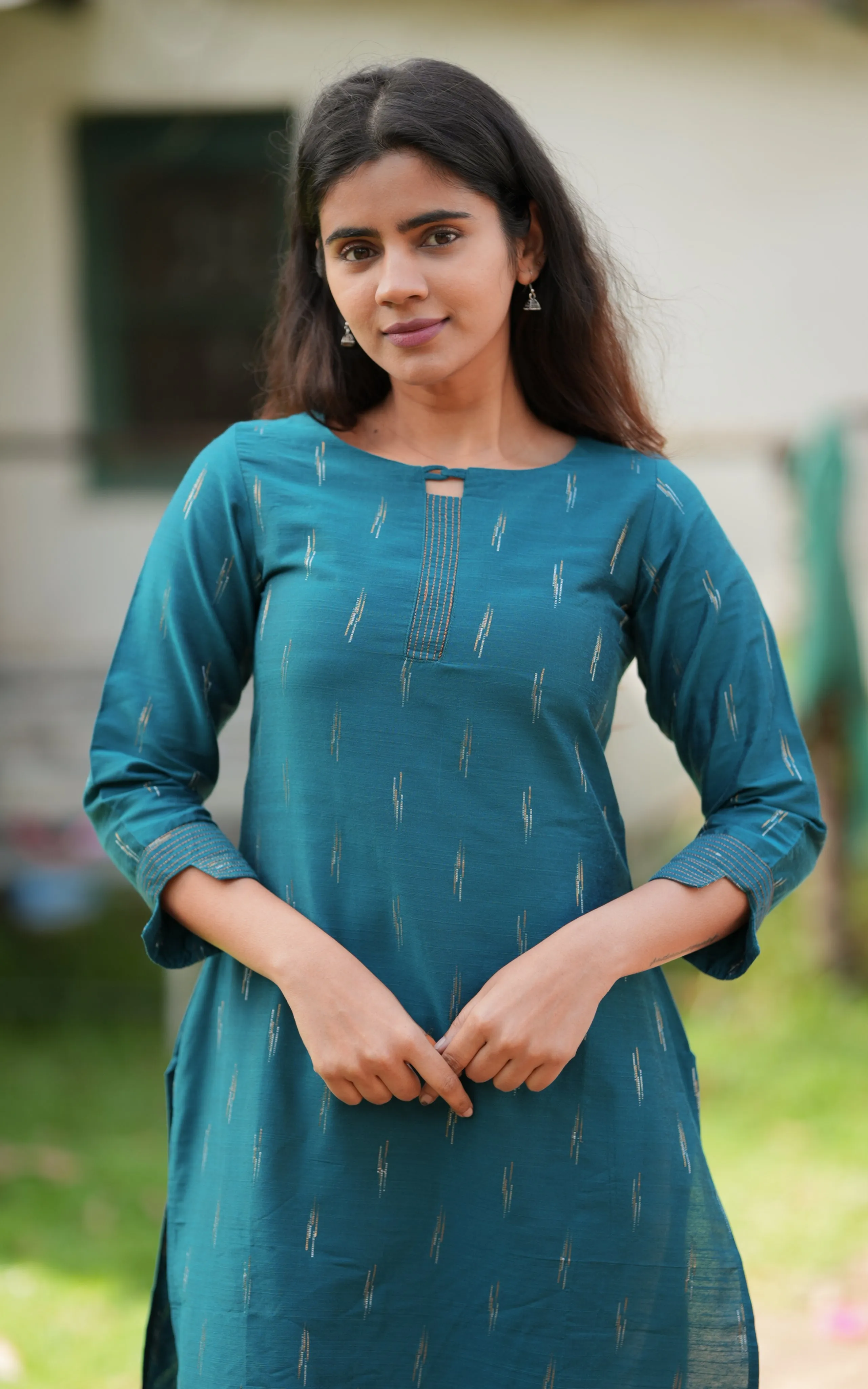 Anamika Teal Blue