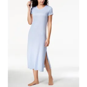 Ande Whisperluxe Space-Dye Maxi Sleepshirt LARGE Blue