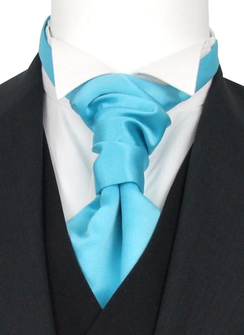 Aqua Boys Wedding Cravat