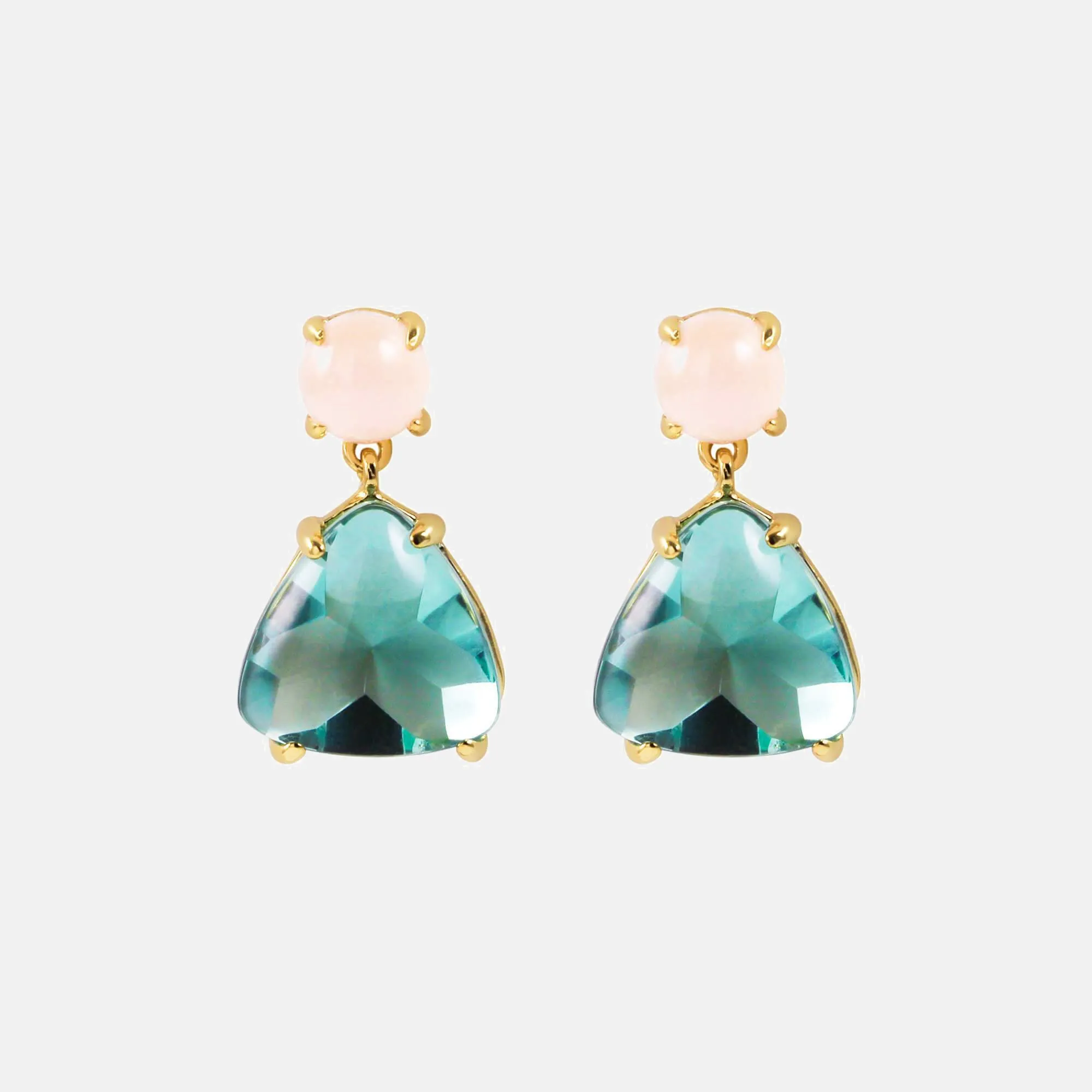 Ariel Yellow Gold Earrings