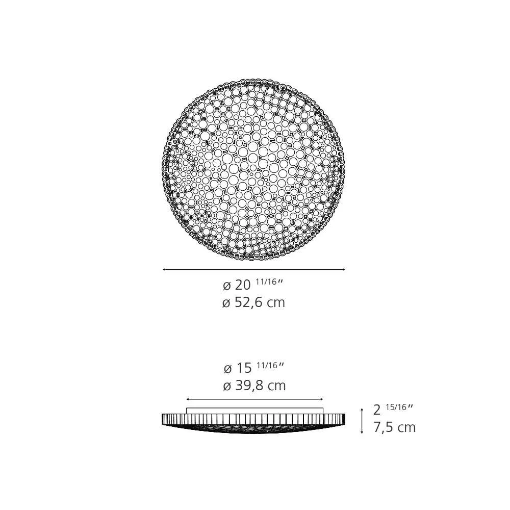 Artemide Calipso wall lamp LED 3000K