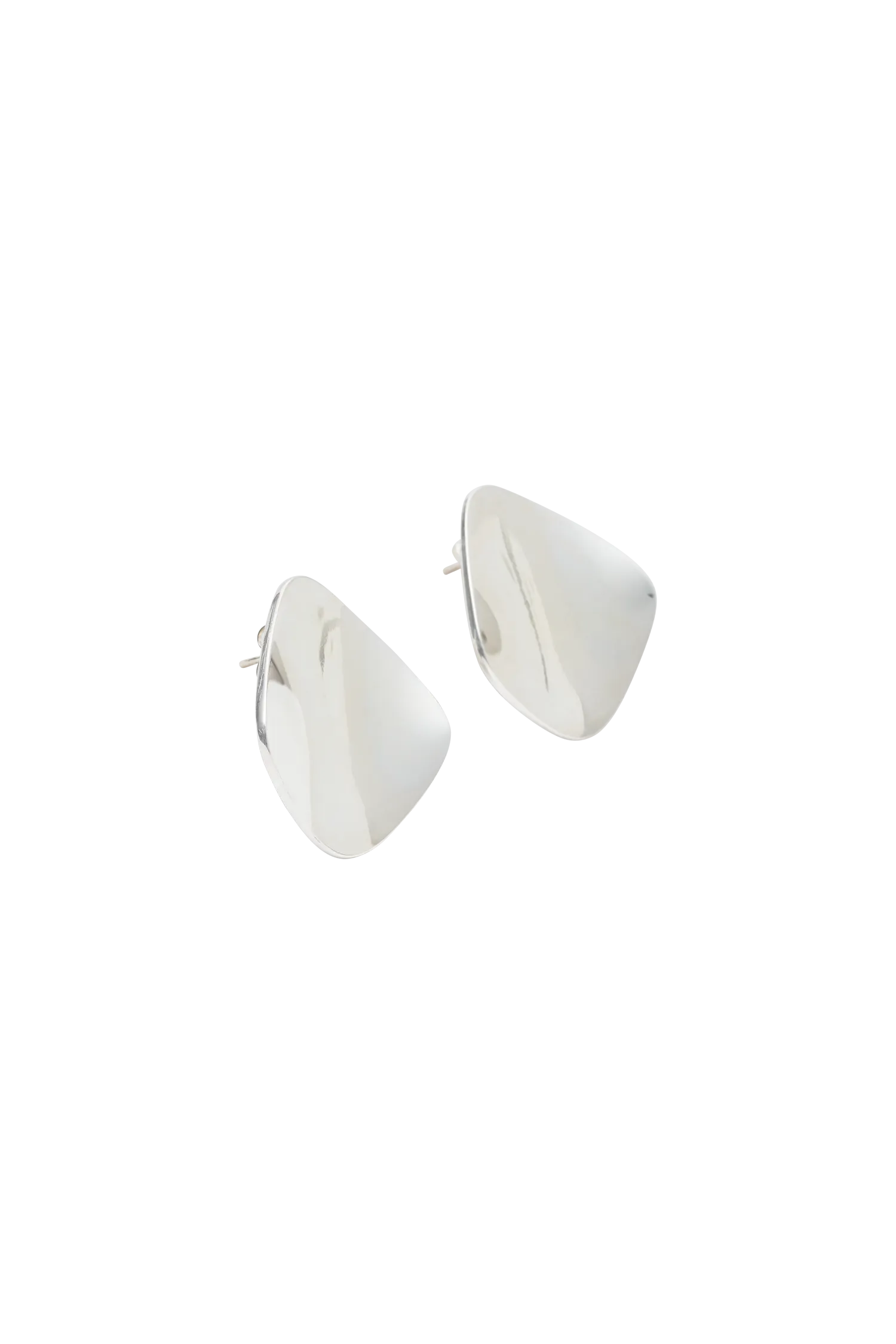 Austen Irregular Earrings - Silver