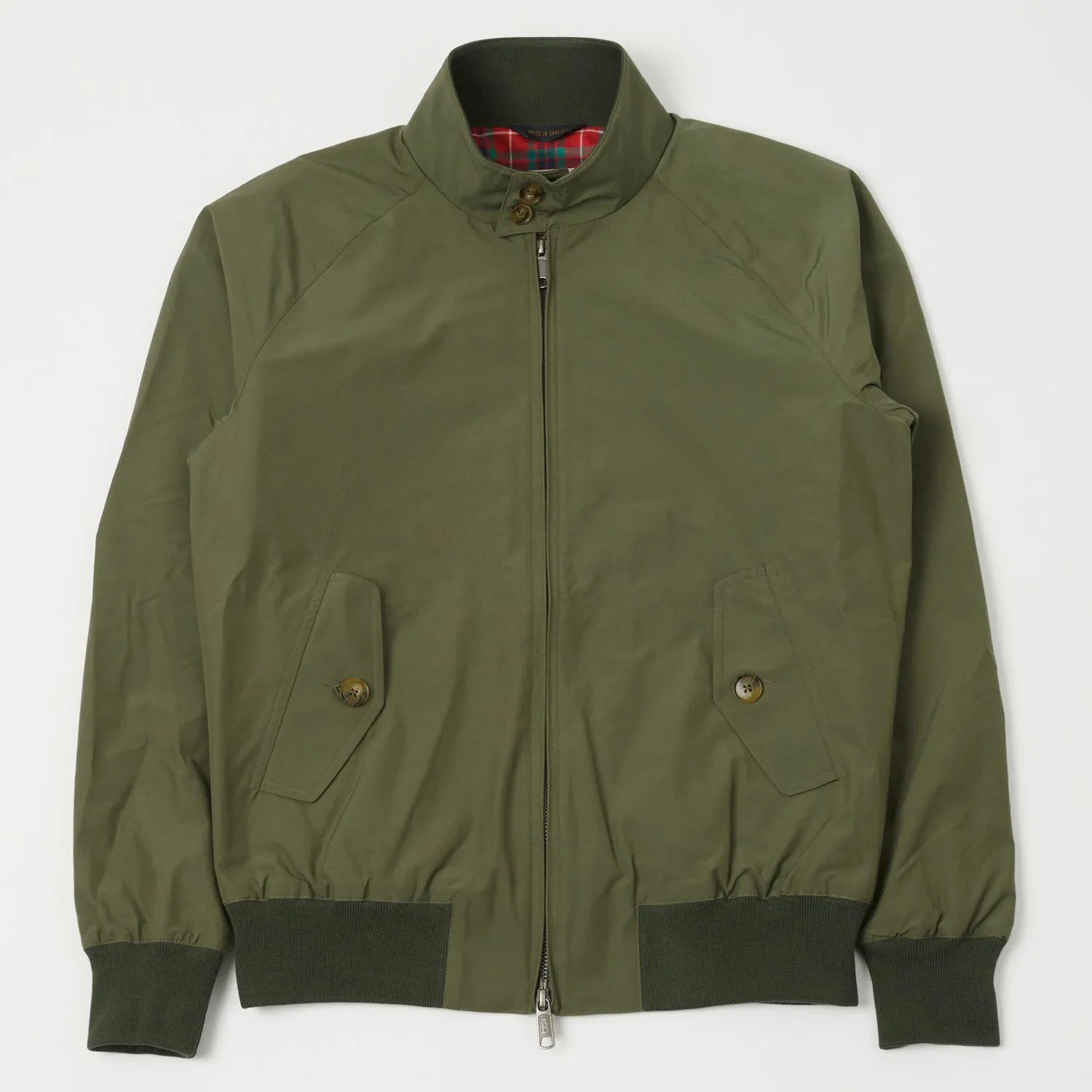 Baracuta G9 'Baracuta Cloth' Harrington Jacket - Army