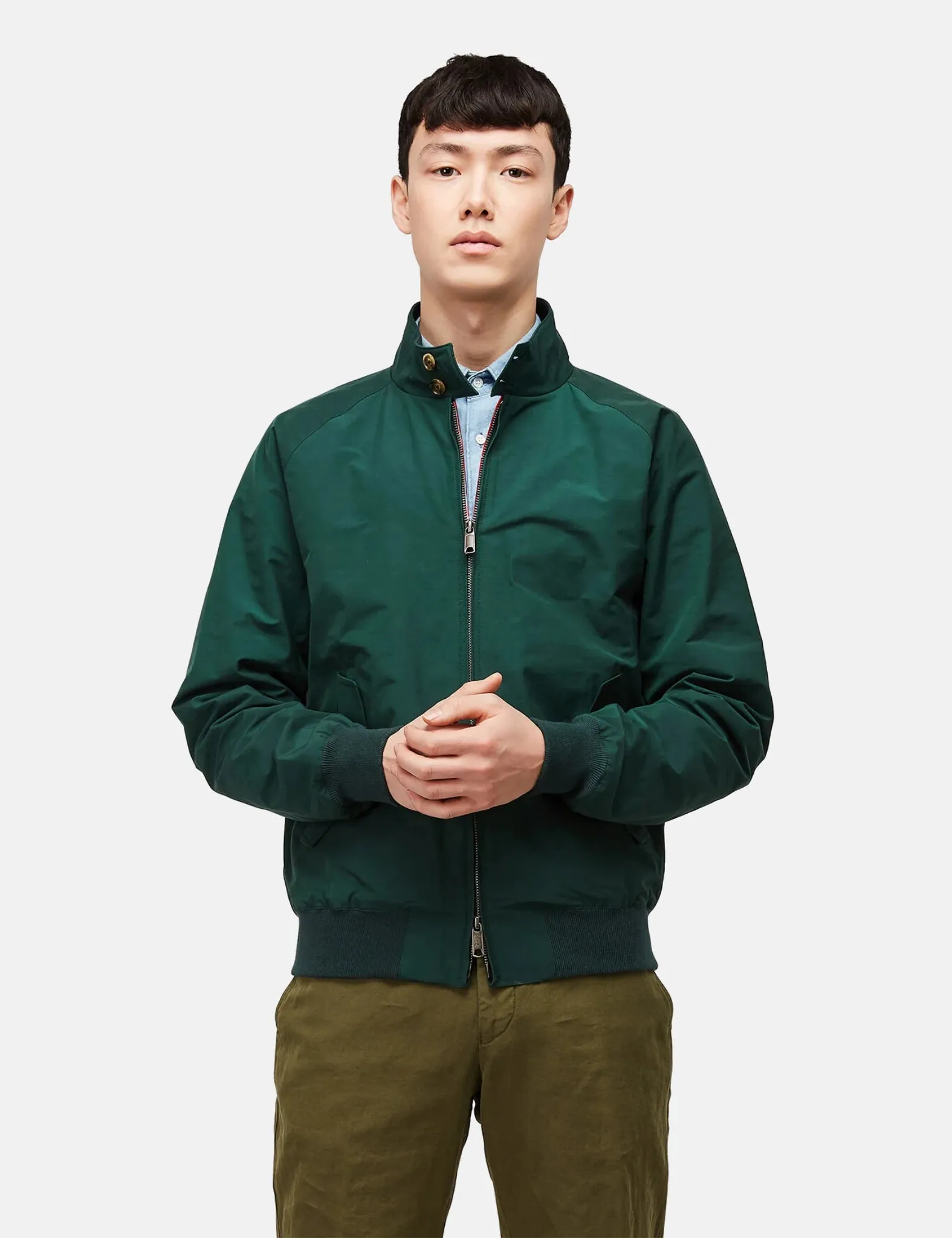 Baracuta G9 Harrington Jacket - Racking Green