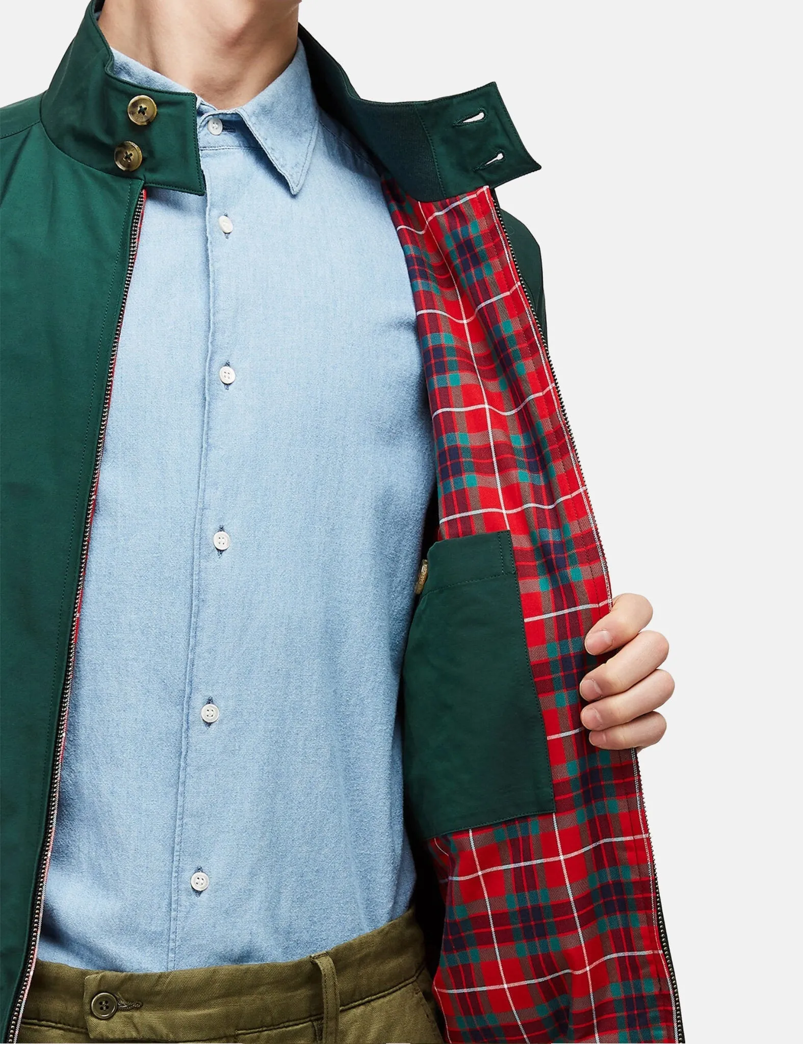 Baracuta G9 Harrington Jacket - Racking Green