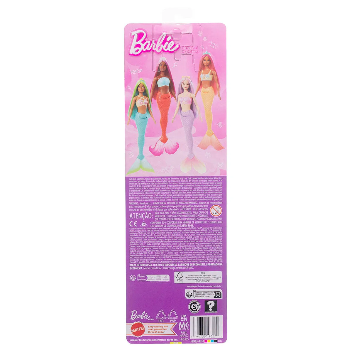 Barbie Mermaid Doll (HRR03)