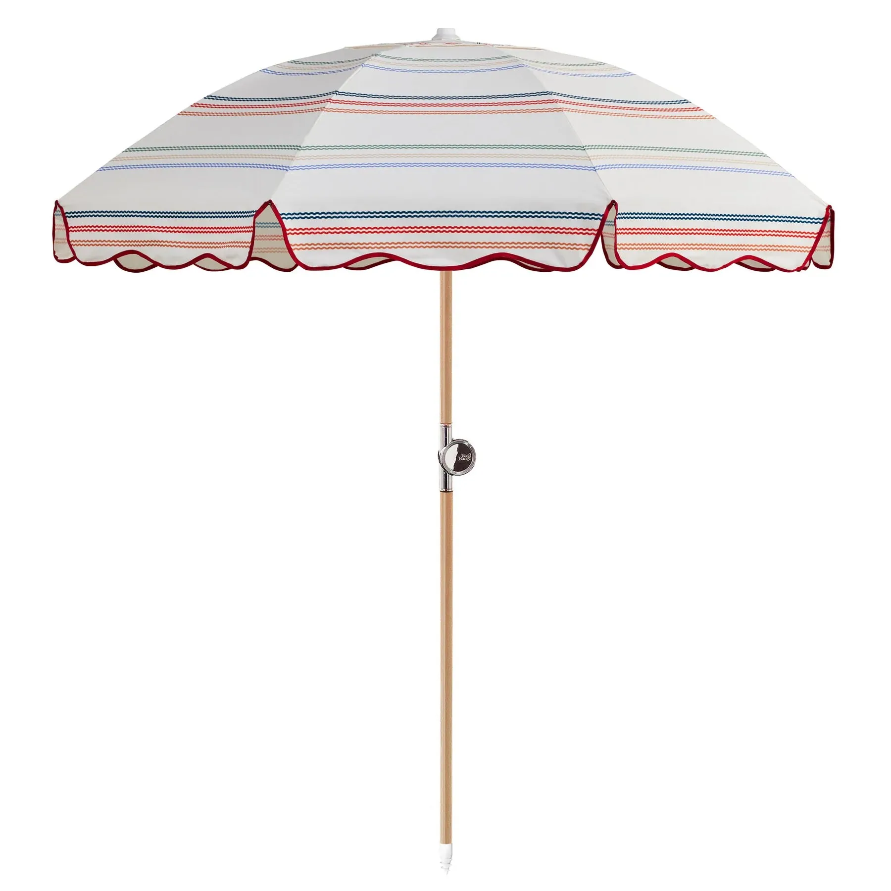 Basil Bangs Premium Beach Umbrella - Ribbon