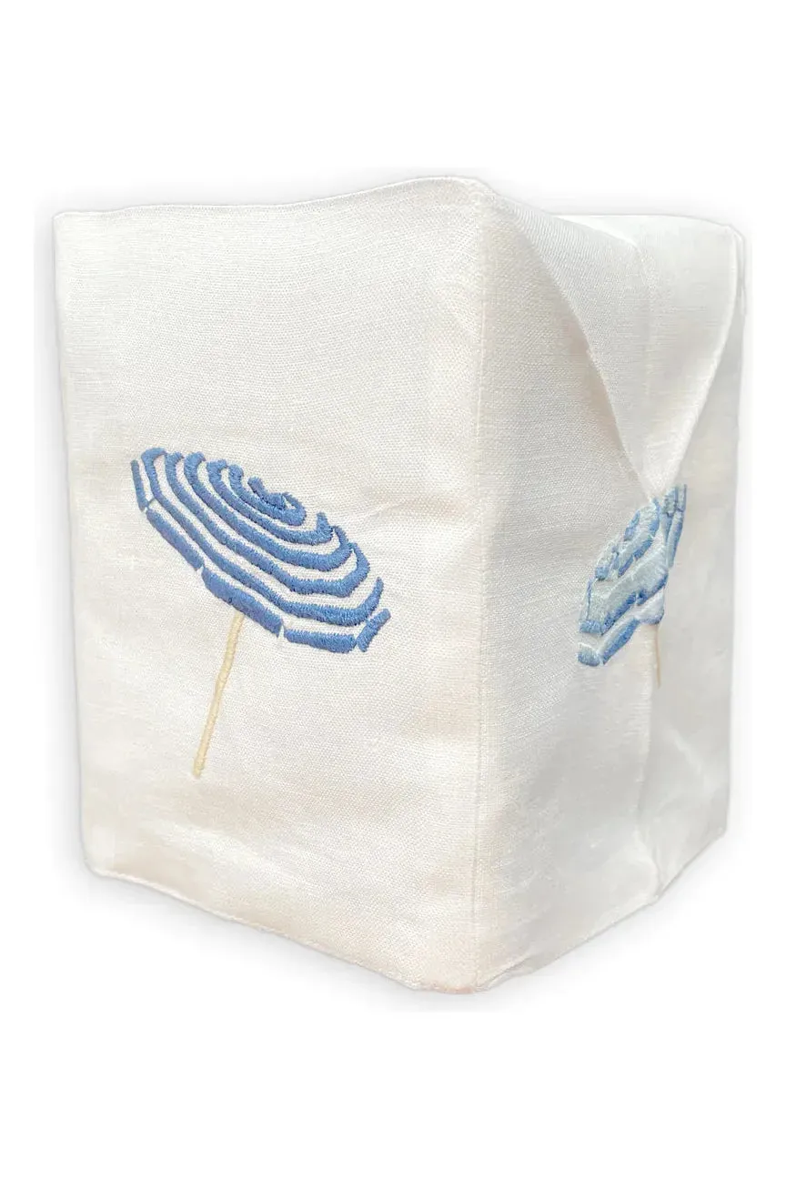 Beach Umbrella Tissue Box Cover