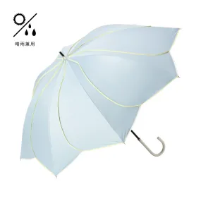 Bicolor Piping Long Umbrella 50cm Green