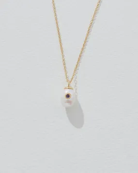 Birthstone Pearl Pendant February