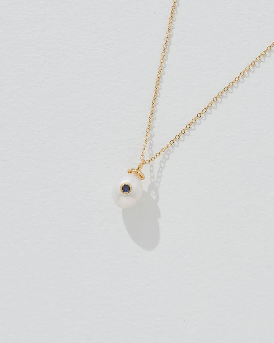 Birthstone Pearl Pendant September