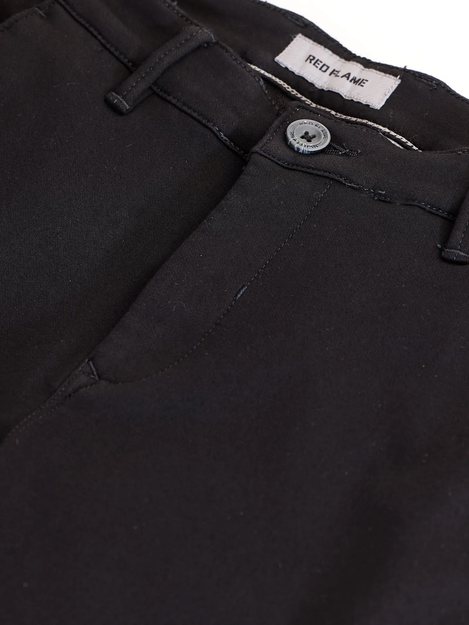 Black Stretch Slim Fit Trouser