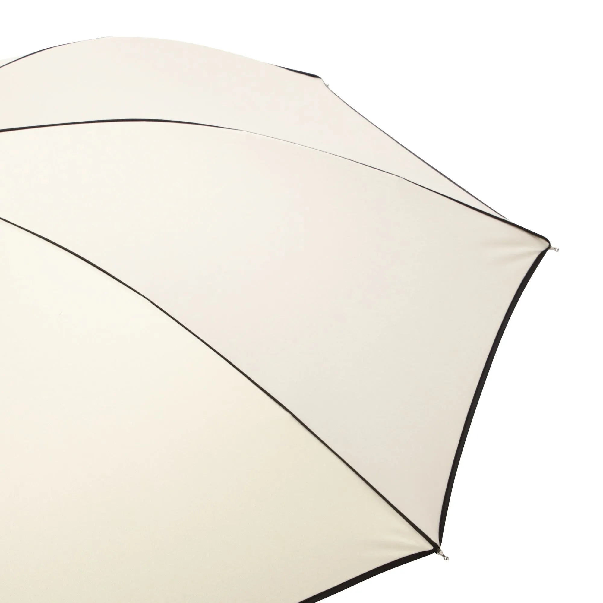 Blackout Piping Long Umbrella 50cm Beige