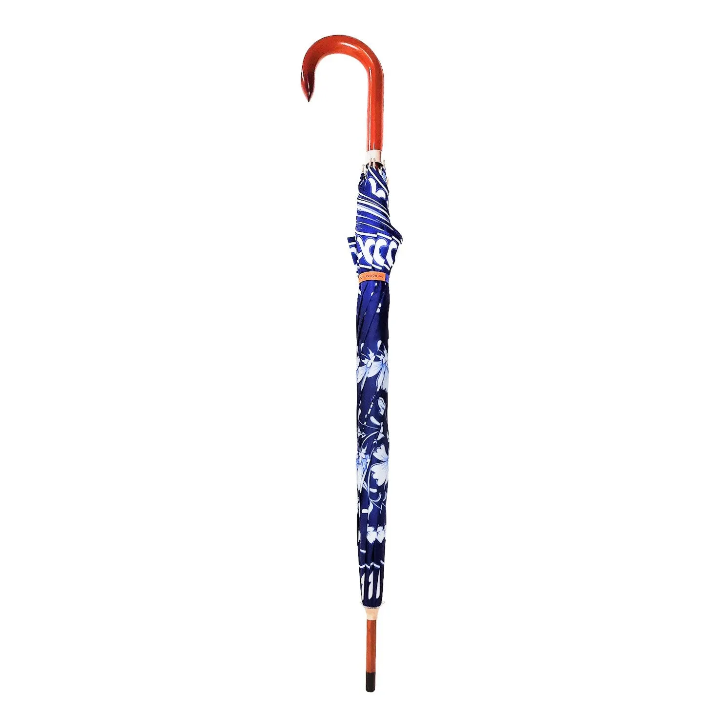 Blue Pottery Digital Printed Umbrella (Straight)