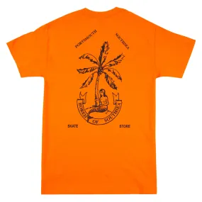 Bored of Southsea Mermaid T Shirt - Orange