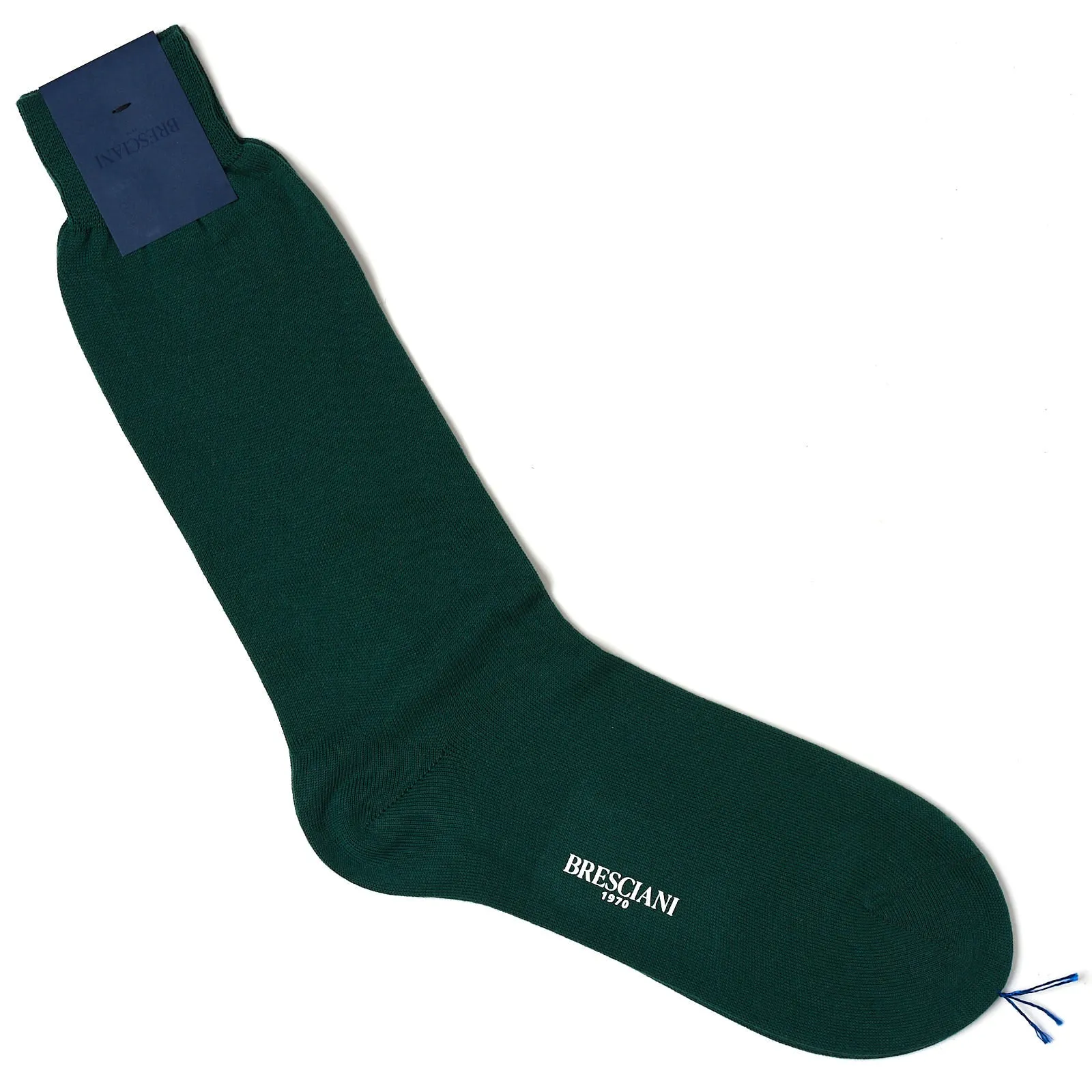 BRESCIANI Cotton Thicker Mid Calf Length Socks US L