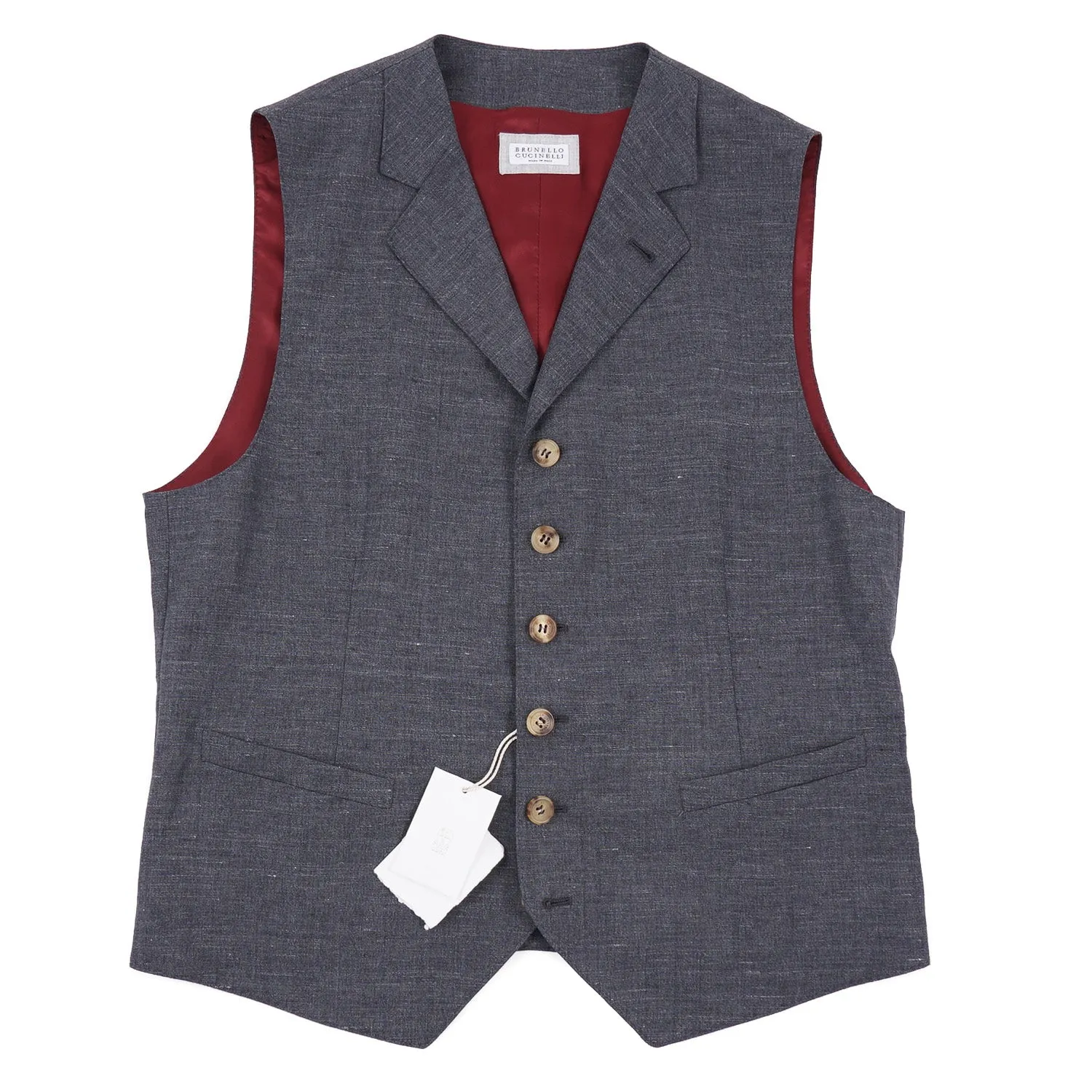 Brunello Cucinelli Waistcoat with Lapels