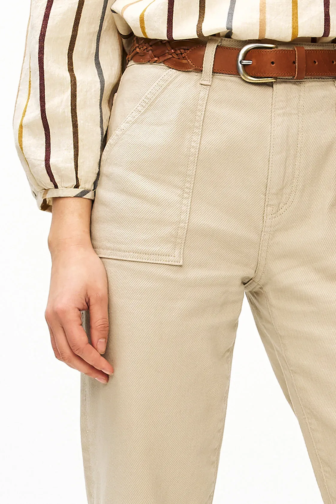 By-Bar Smiley Twill Pant