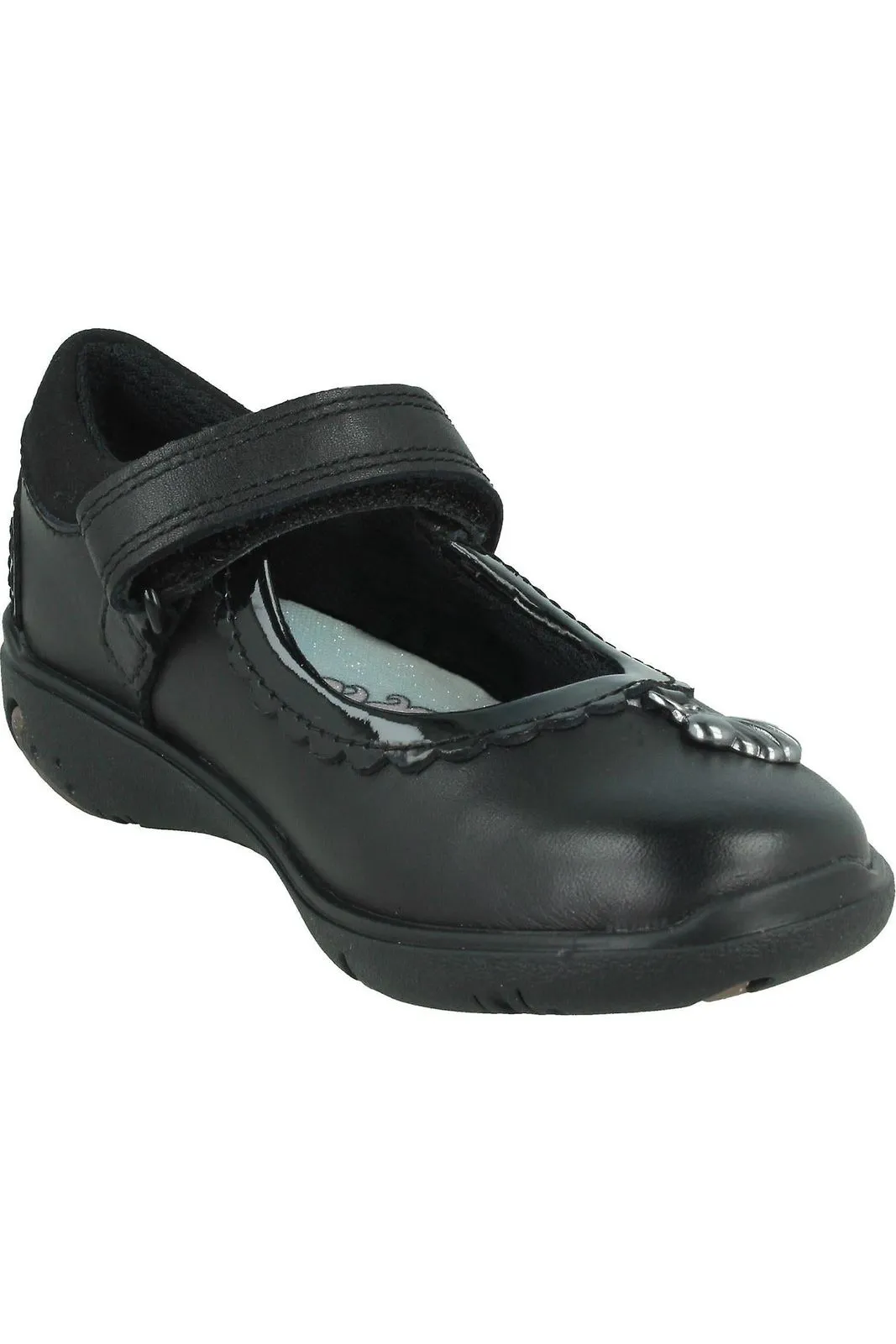 Clarks Sea Shimmer Toddler black