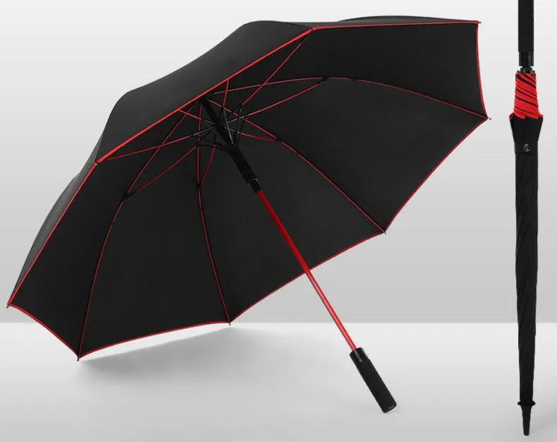 Clear umbrella custom logo