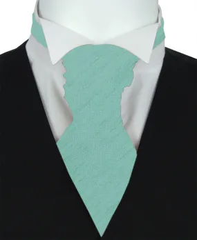 Coastal Blue Shantung Wedding Cravat