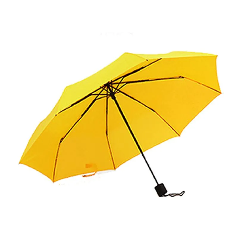 Collapsible 8K Three-Fold Business Umbrella