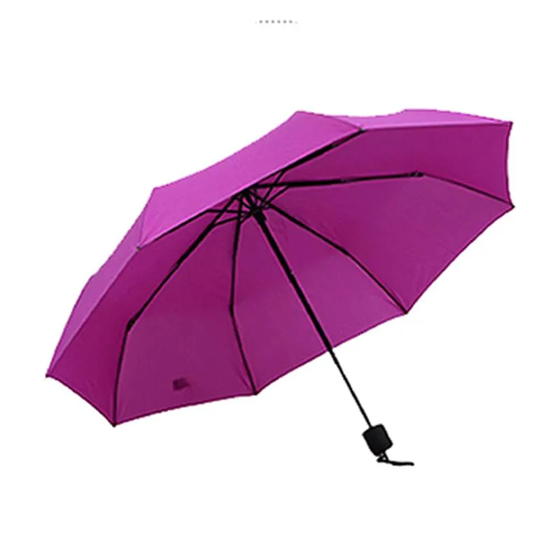 Collapsible 8K Three-Fold Business Umbrella