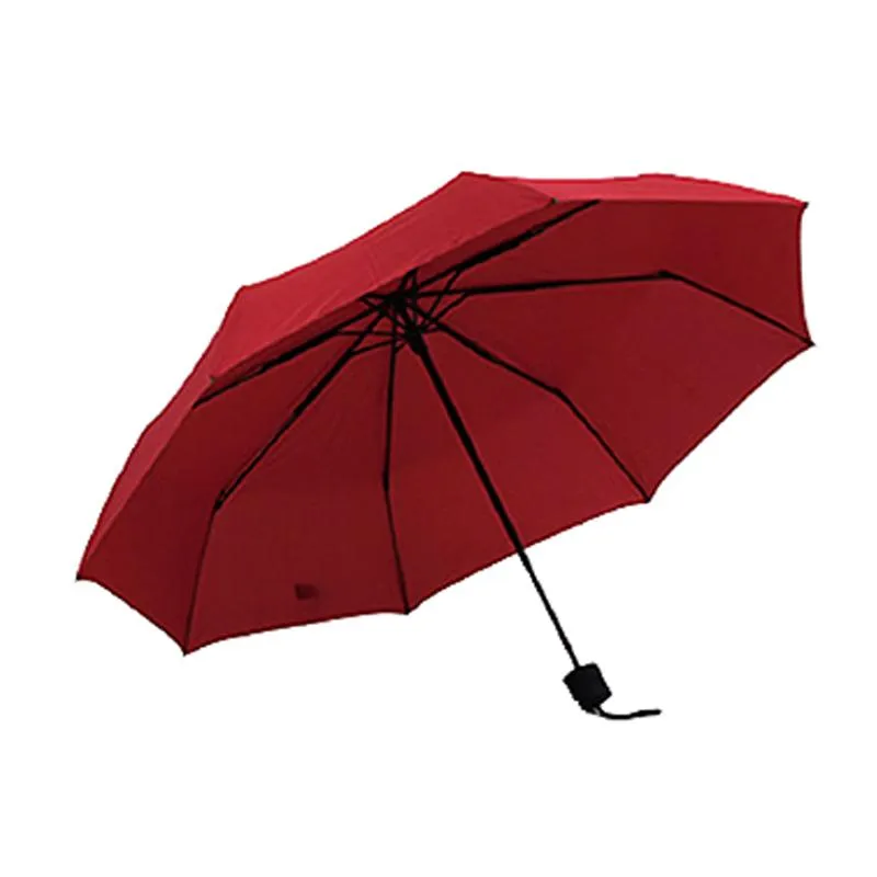 Collapsible 8K Three-Fold Business Umbrella