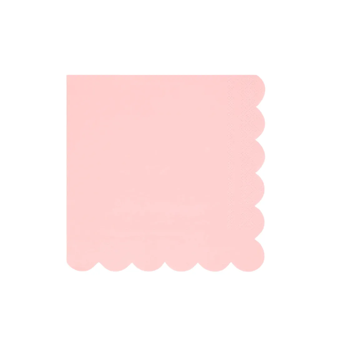 Cotton Candy Pink Small Napkins