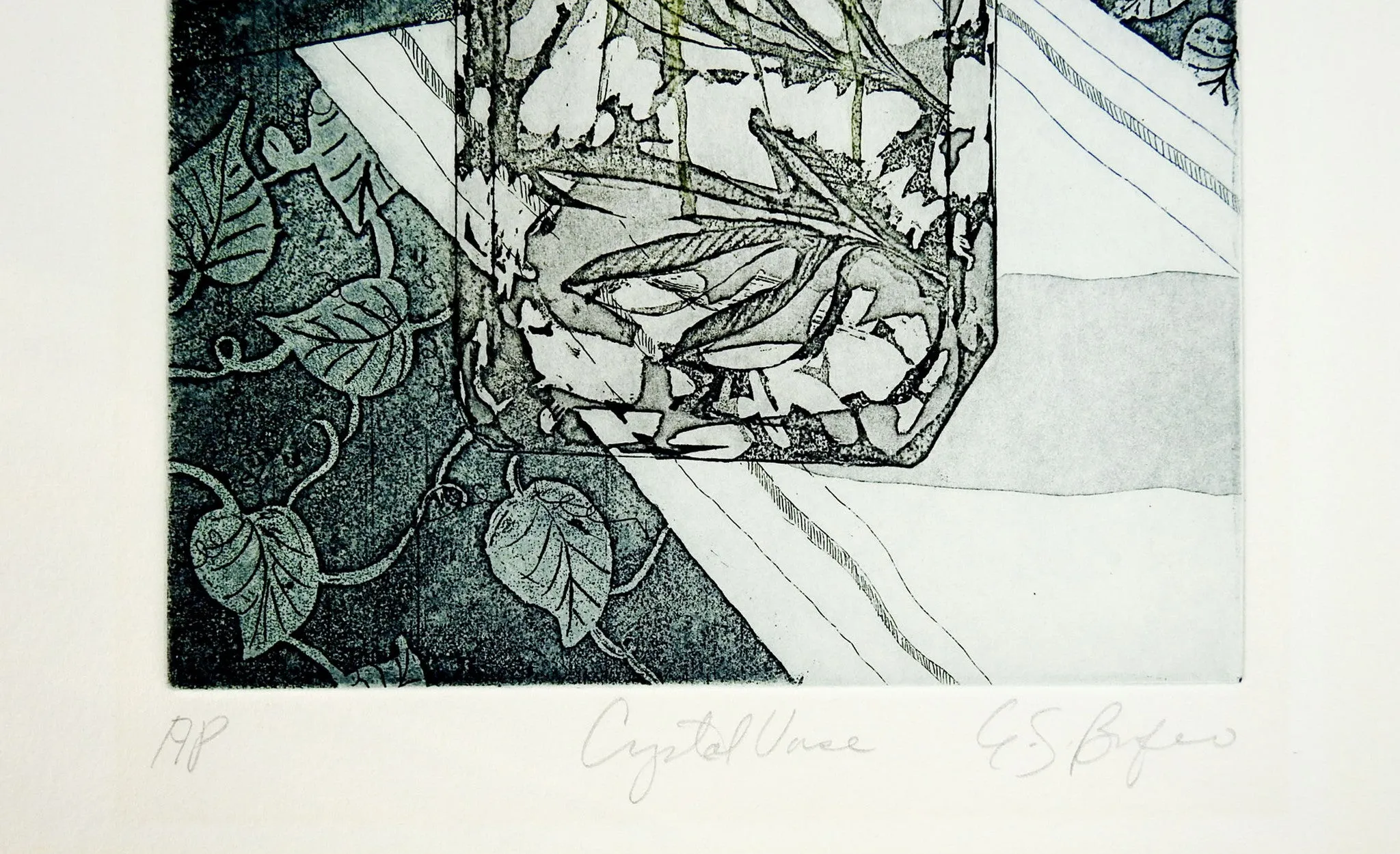 Crystal Vase Etching