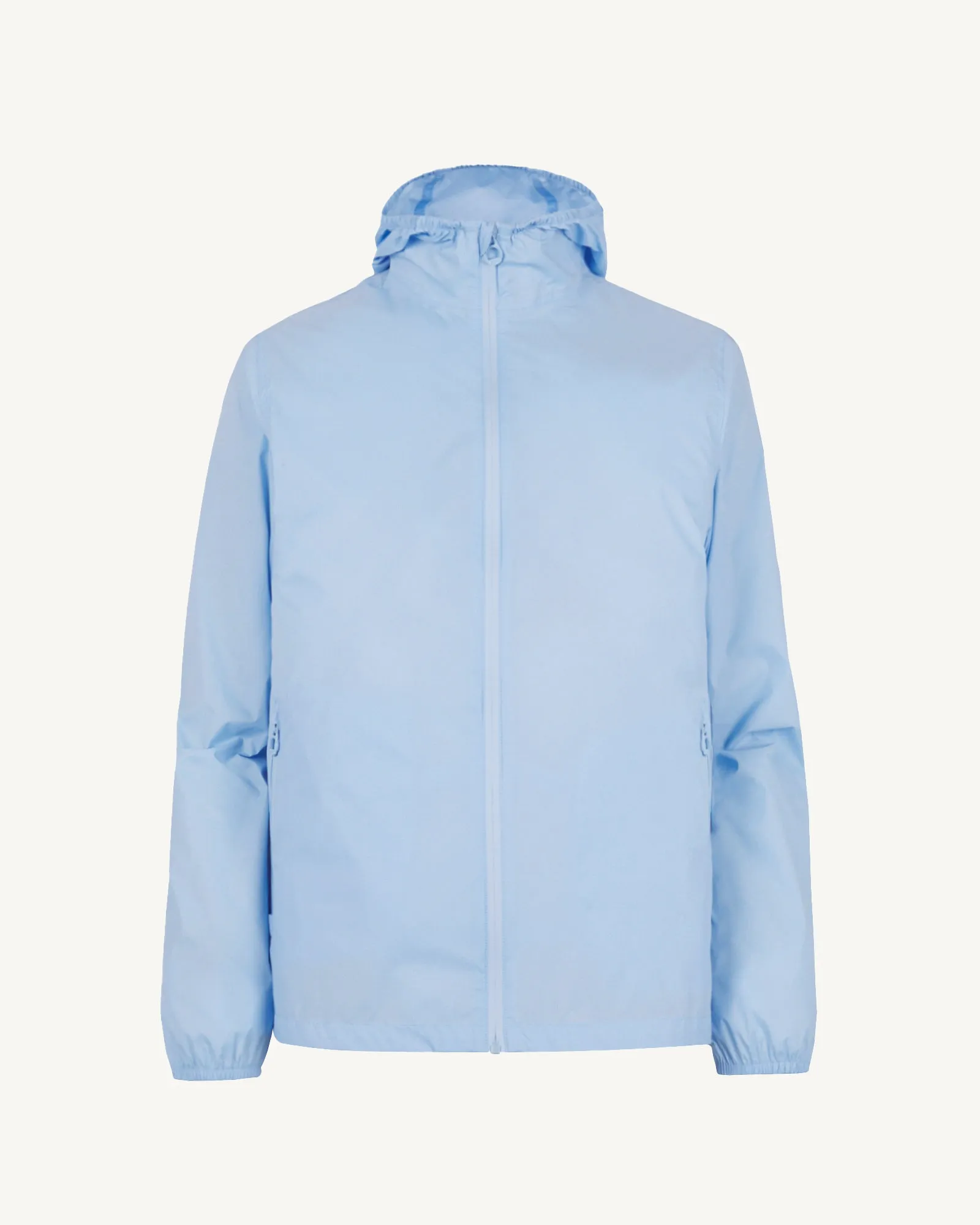 Derry waterproof packable jacket Heaven blue