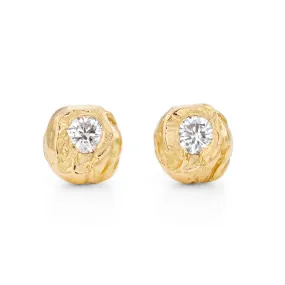 Diamond Nugget Studs