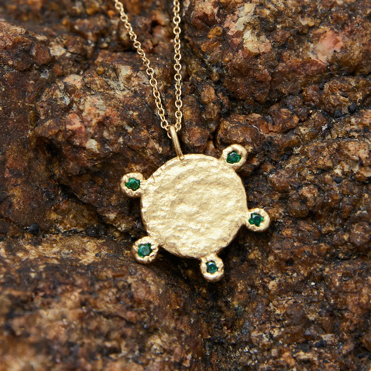 Diana Green Necklace