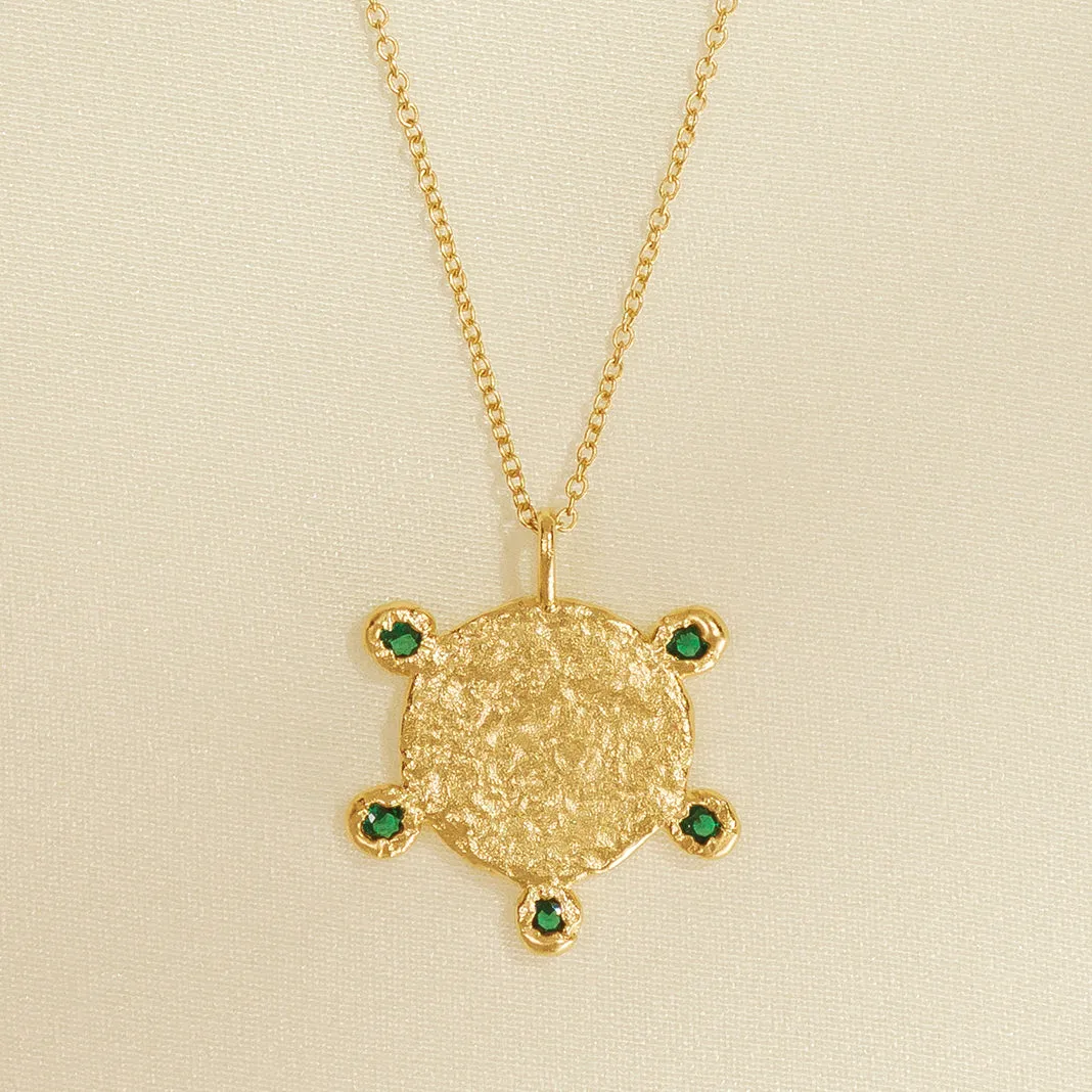 Diana Green Necklace