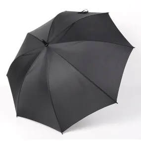 Double-grooved long-handled umbrella