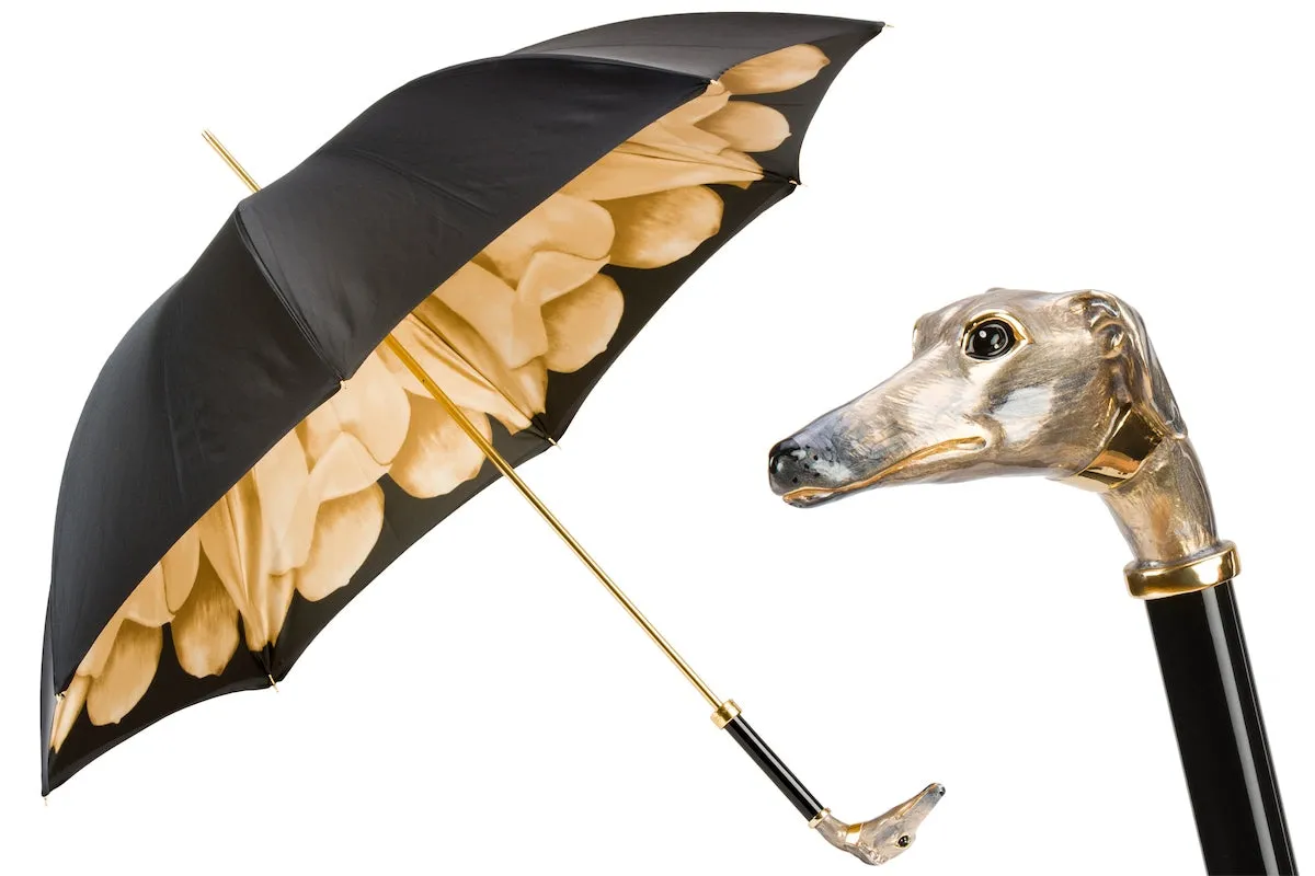 ENAMELED GREYHOUND UMBRELLA